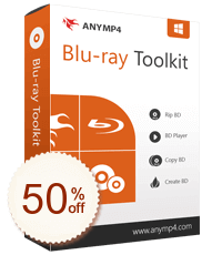 AnyMP4 Blu-ray Trousse Code coupon de réduction