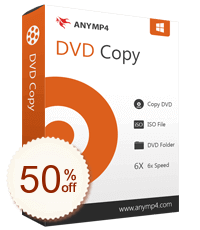 AnyMP4 DVD Copie Code coupon de réduction