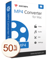 AnyMP4 MP4 Converter Code coupon de réduction