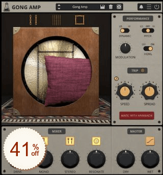 AudioThing - Gong Amp Discount Coupon Code