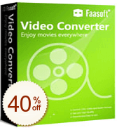 Faasoft Video Converter Code coupon de réduction