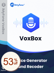iMyFone VoxBox Code coupon de réduction
