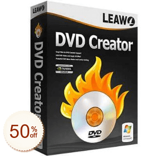 Leawo DVD Creator Code coupon de réduction