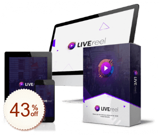 LIVEreel Code coupon de réduction