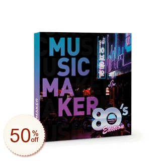 MAGIX Music Maker 80s Edition Code coupon de réduction