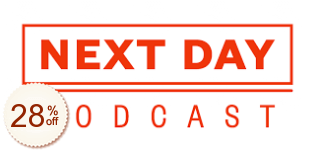 Next Day Podcast Code coupon de réduction