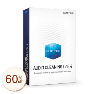 SOUND FORGE Audio Cleaning Lab Code coupon de réduction