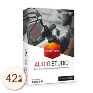 SOUND FORGE Audio Studio Code coupon de réduction