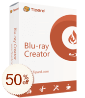 Tipard Blu-ray Creator Code coupon de réduction