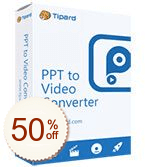 Tipard PPT to Video Converter Code coupon de réduction