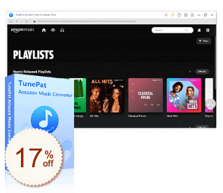TunePat Amazon Music Converter Code coupon de réduction