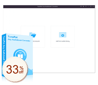 TunePat Any Audiobook Converter Code coupon de réduction