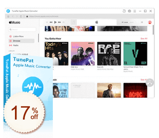 TunePat Apple Music Converter Code coupon de réduction
