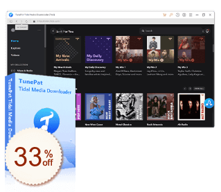 TunePat Tidal Media Downloader Code coupon de réduction