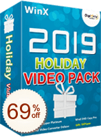 WinX Holiday Video Pack Code coupon de réduction