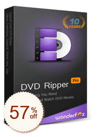 WonderFox DVD Ripper Pro Code coupon de réduction