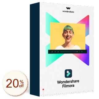 Wondershare Filmora Code coupon de réduction