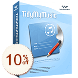 Wondershare TidyMyMusic Code coupon de réduction