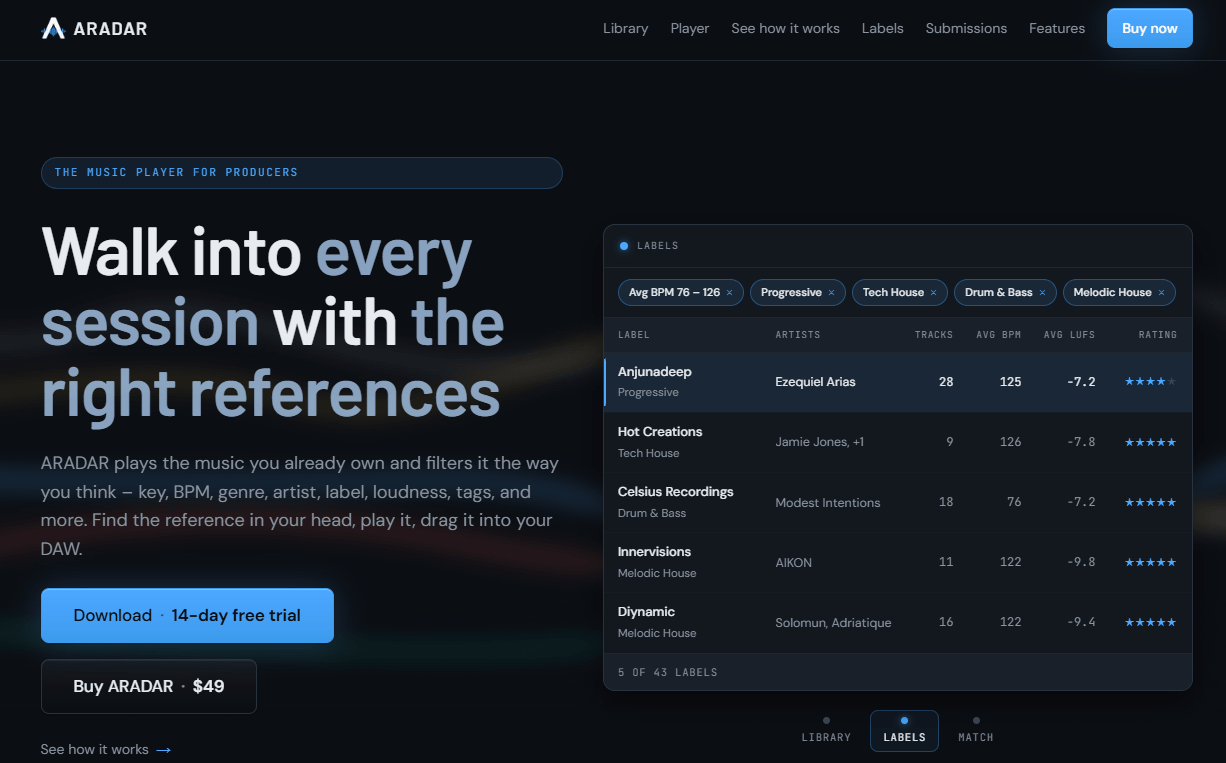 ARADAR Screenshot