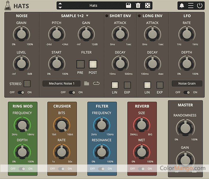 AudioThing - Hats Screenshot