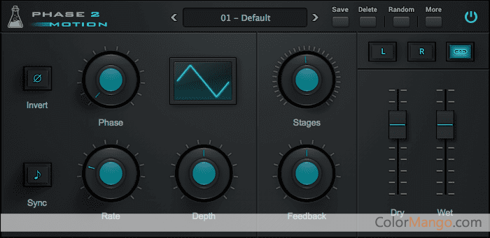 AudioThing - Phase Motion 2 Screenshot