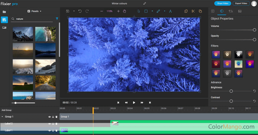 Flixier Screenshot