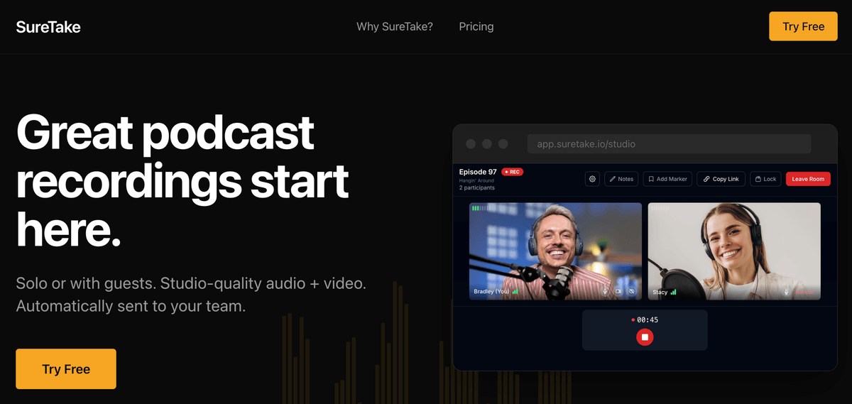 SureTake Screenshot