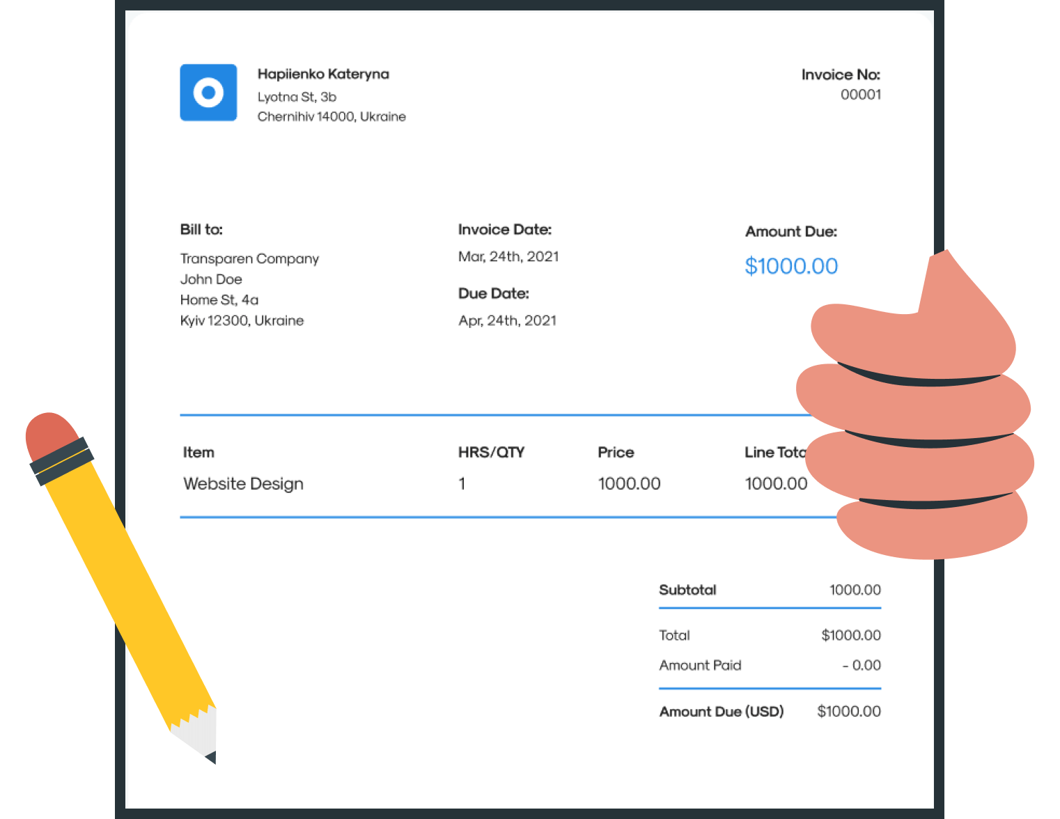 InvoiceBerry Screenshot