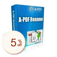 A-PDF Rename Code coupon de réduction