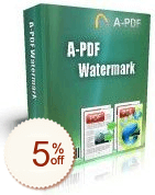 A-PDF Watermark Code coupon de réduction
