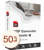 Aiseesoft PDF Convertisseur Ultimate Code coupon de réduction