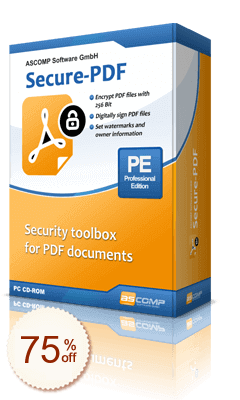 ASCOMP Secure-PDF Code coupon de réduction