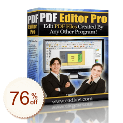 CAD-KAS PDF Editor Code coupon de réduction