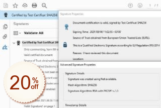 PDF Signer Code coupon de réduction