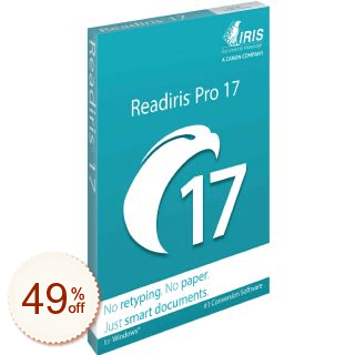 Readiris Pro Code coupon de réduction