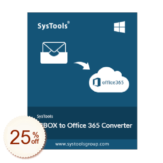 SysTools MBOX to Office 365 Migrator Code coupon de réduction