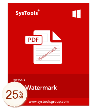 SysTools PDF Watermark Code coupon de réduction