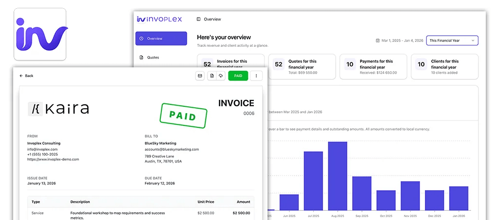 Invoplex Screenshot