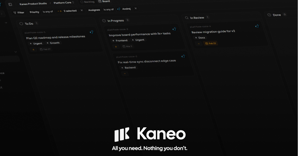 Kaneo Screenshot