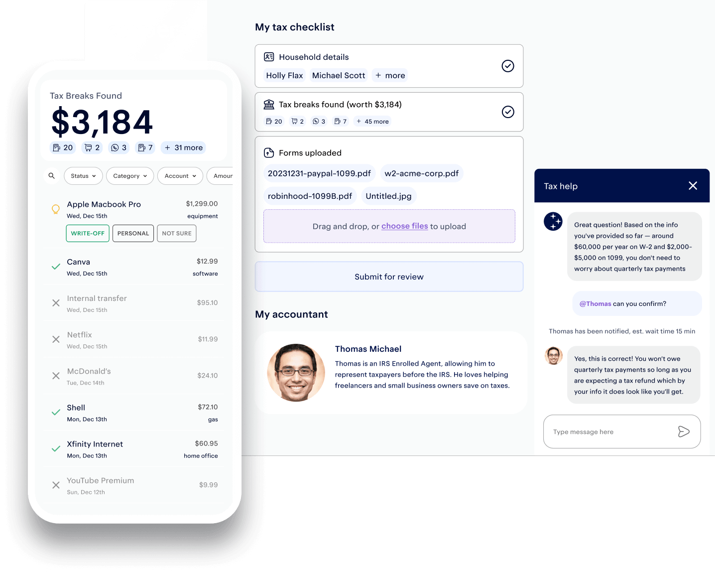 Keeper Tax Screenshot