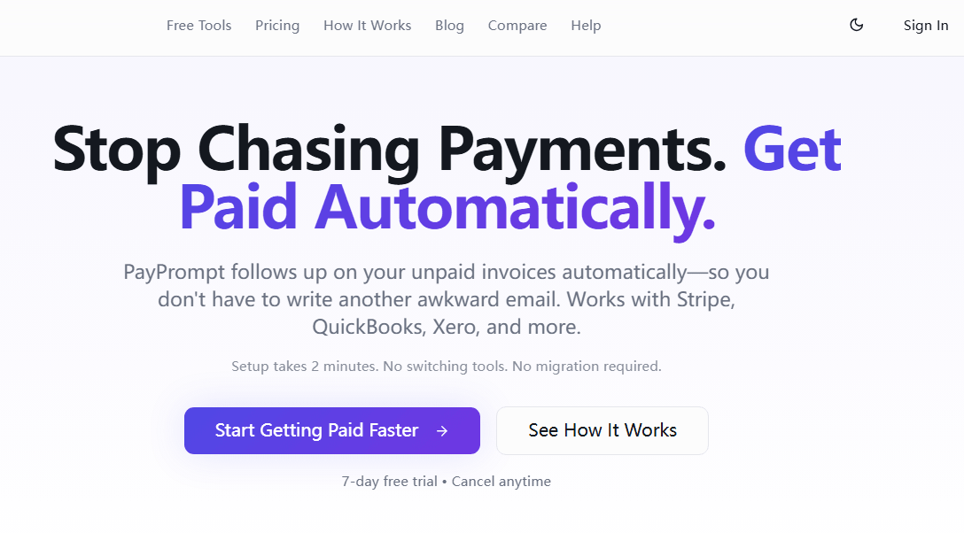 PayPrompt Screenshot