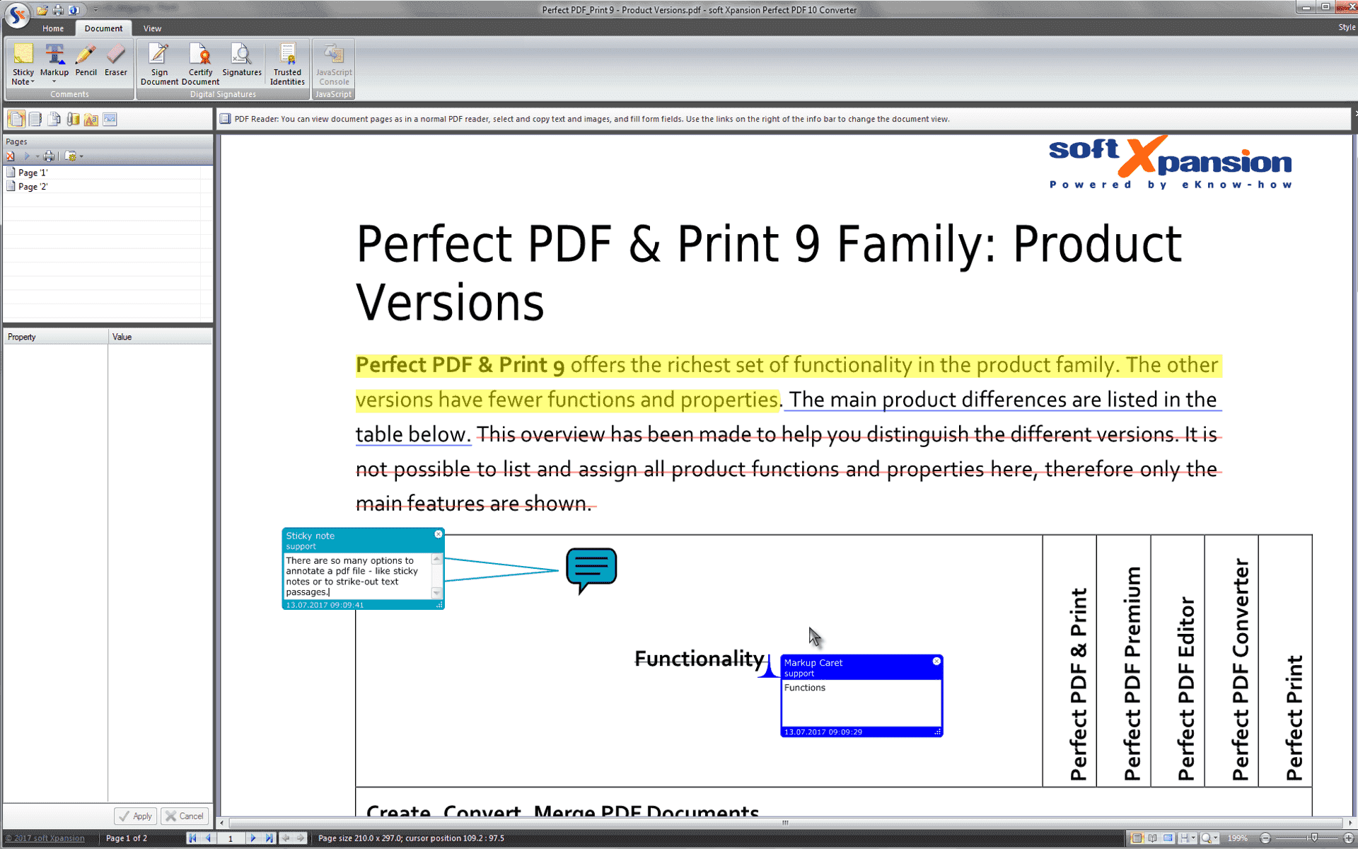 Perfect PDF & Print Screenshot