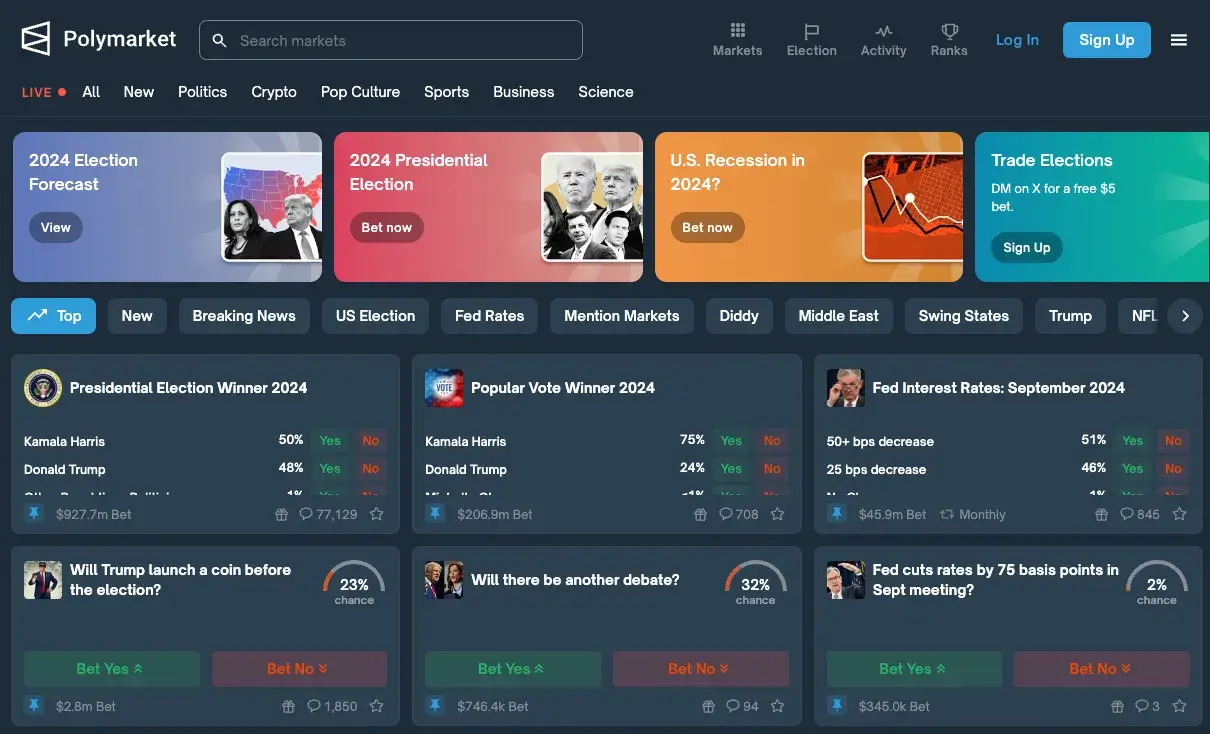 Polymarket Screenshot