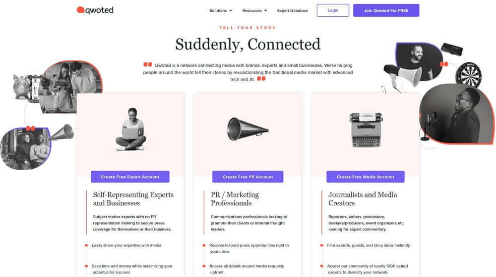 Qwoted Screenshot