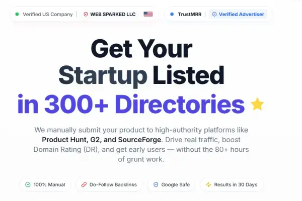 StartupSubmit Screenshot