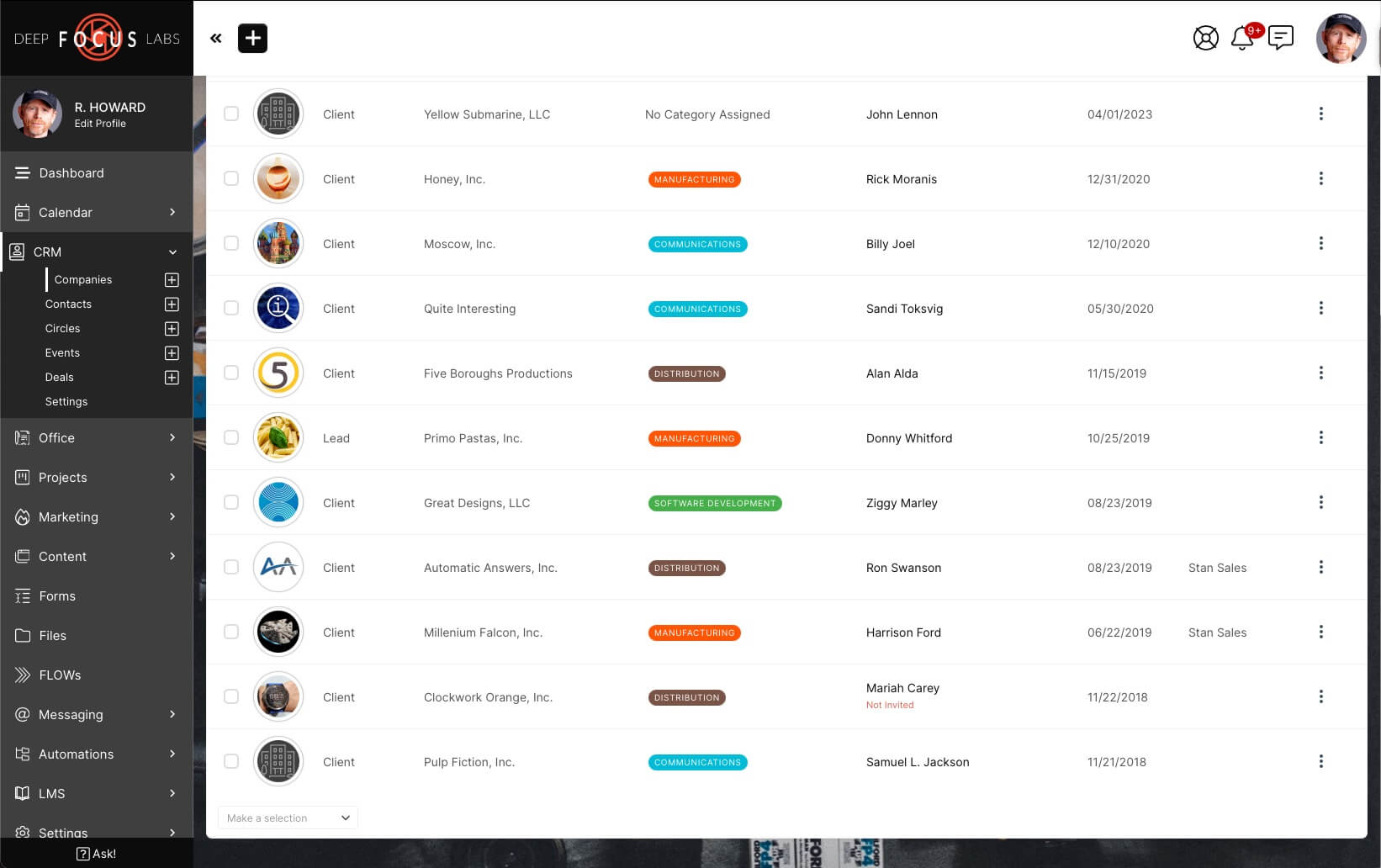 SuiteDash Screenshot