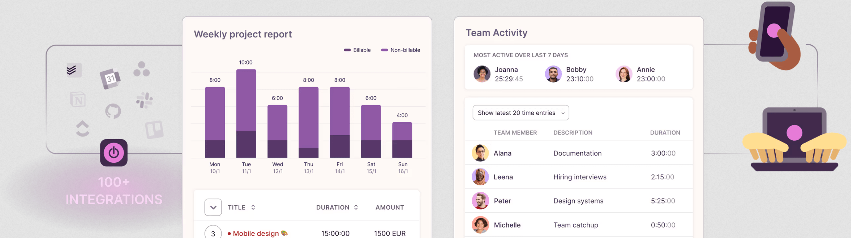 Toggl Screenshot