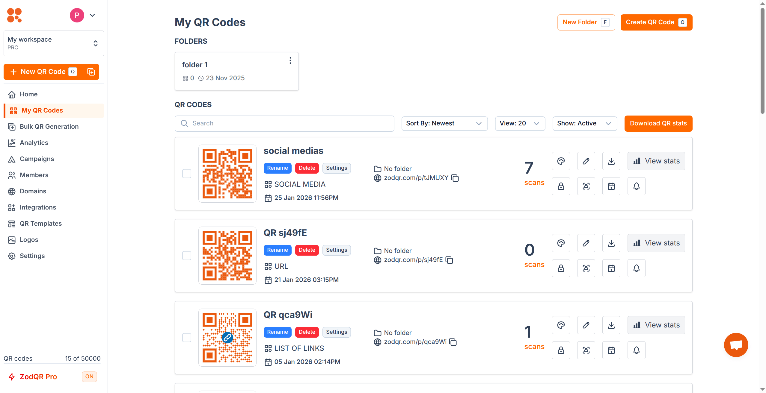 ZodQR Screenshot