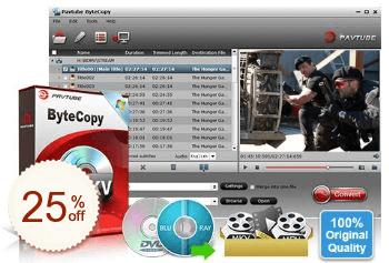 Pavtube ByteCopy Code coupon de réduction