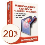RonyaSoft CD DVD Label Maker Code coupon de réduction